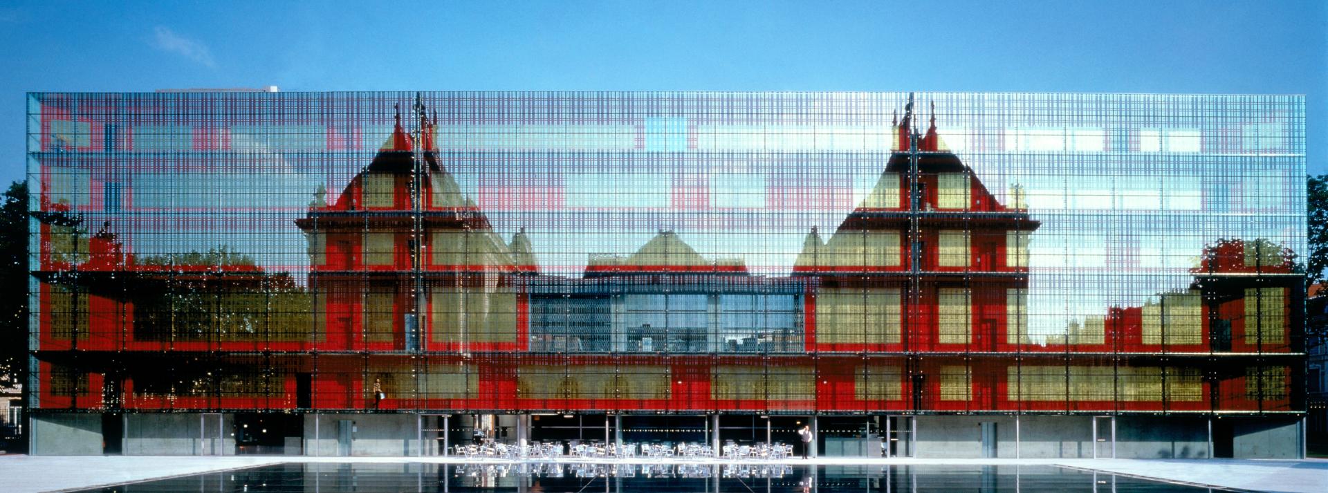 Rénovation et extension du Palais des Beaux-Arts de Lille, Jean-Marc Ibos et Myrto Vitart, architectes, 1997 © Georges Fessy