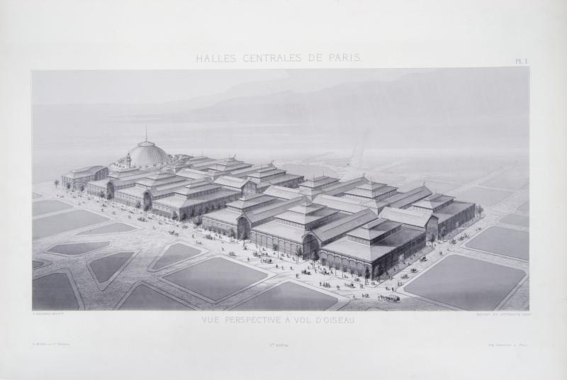 Monographie des Halles centrales de Paris