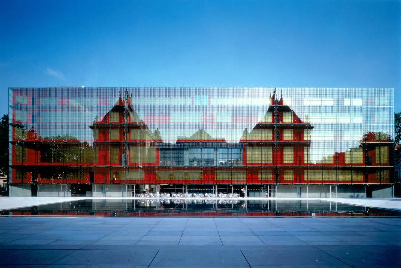 Rénovation et extension du Palais des Beaux-Arts de Lille, Jean-Marc Ibos et Myrto Vitart, architectes, 1997 © Georges Fessy