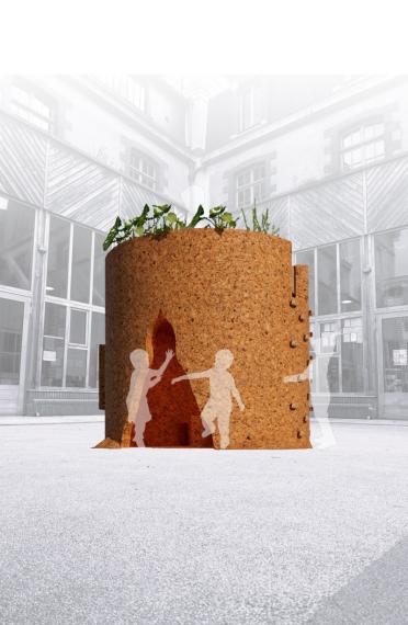 Sous l'écorce - maquette